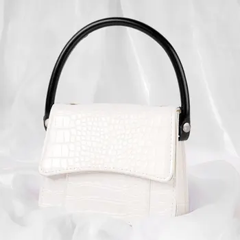 2 Suni Deri çanta askıları Kadın Kızlar Çanta Kolu Moda cüzdan Askısı Çıkarılabilir çanta askısı Sapları DIY Çanta Malzemeleri