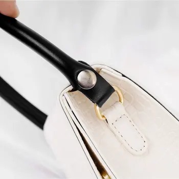 2 Suni Deri çanta askıları Kadın Kızlar Çanta Kolu Moda cüzdan Askısı Çıkarılabilir çanta askısı Sapları DIY Çanta Malzemeleri