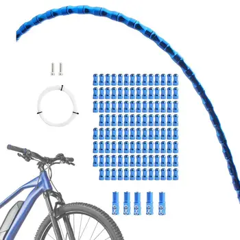 Bisiklet Kablosu Konut / Mtb Yol Bisiklet Değiştiren Fren Alüminyum Alaşımlı Kablo 1m Bisiklet Fren Değiştiren Kablo Konut Seti