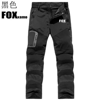 Foxxamo bisiklet pantolonları Yürüyüş Taktik Su Geçirmez Pantolon Dağ Tırmanışı Hızlı Kuru Wanderhose Trekking Softshell Pantolon