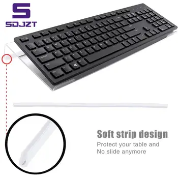 Klavye teşhir standı laptop standı Klavye Yükseltici Dizüstü Bilgisayar Klavye Ayakları Akrilik Ayarlanabilir Devirme Klavye Kaldırıcı