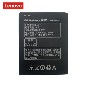 Lenovo S939 S938t H20+ 3.8 V 3000mAh BL-BL 217 217 BL217 Akıllı Telefon Li-Polimer Pil için %100 Orijinal Pil Akümülatör