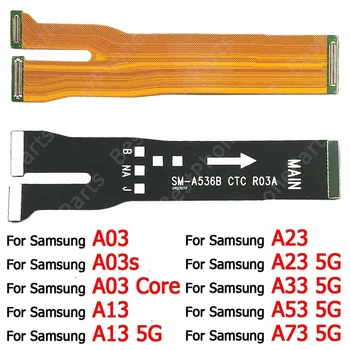 Samsung Galaxy A03 Çekirdek A03s A13 A23 A33 A53 A73 5G Konektörü Değiştirme Anakart Ana Kurulu Anakart Flex Kablo