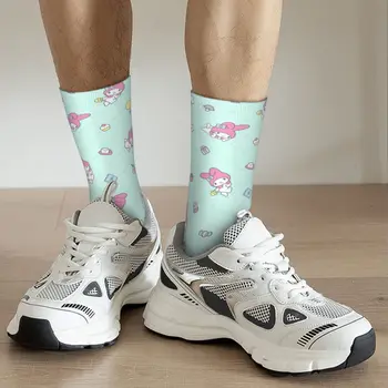 Sanrio Benim Melodi Aksesuarları Çorap Rahat Benim Tatlı Spor Ekip Çorap Yumuşak Unisex Hediye Fikri