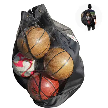 Oxford Kumaş Topu Net Çanta Büyük Kapasiteli Futbol Taşıma Çuval Uzay Tasarrufu Futbol Topu Omuz saklama çantası Su Geçirmez