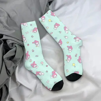 Sanrio Benim Melodi Aksesuarları Çorap Rahat Benim Tatlı Spor Ekip Çorap Yumuşak Unisex Hediye Fikri