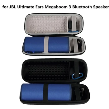 Siyah saklama çantası EVA sert çanta Seyahat Taşıma Kapak Koruma JBL Ultimate Kulaklar Megaboom 3 bluetooth hoparlör Aksesuarları