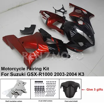 Suzuki için GSX-R1000 2003-2004 K3 Fairing Motosiklet Seti Vücut Kiti Dekorasyon Plastik Koruma Plakası Aksesuarları Kabuk S1003-105a